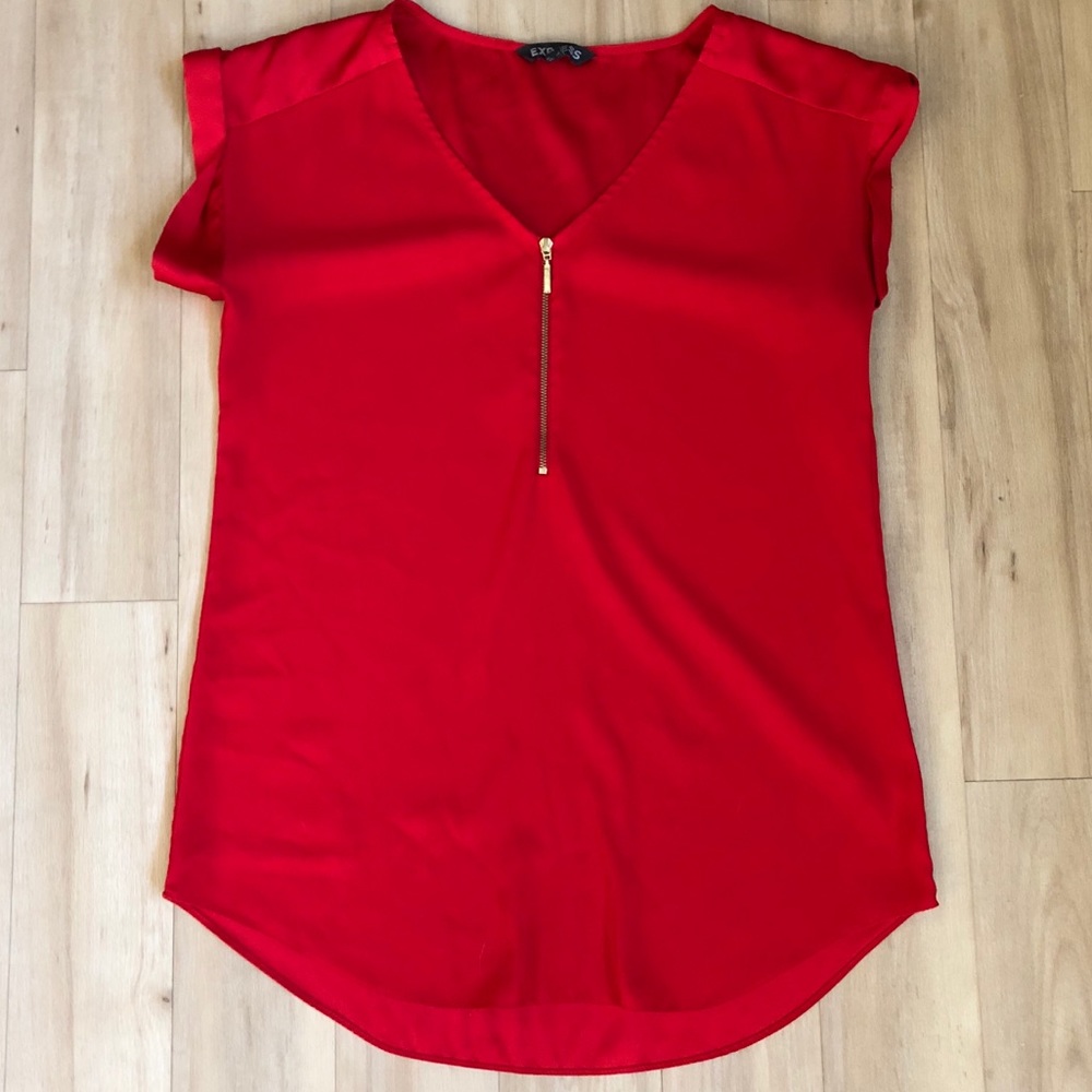 Express Zipper Top